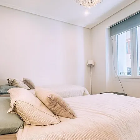 Centro Y Playas 2 Con Terraza Sin Escaleras Santender